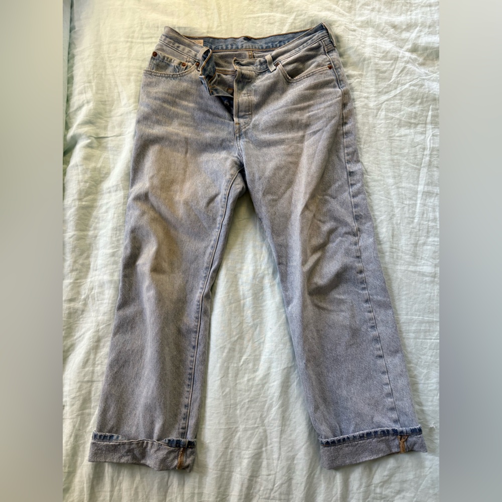 Levi's Women's Straight Leg Jeans - Light Blue